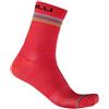 Castelli Calze ciclismo invernali donna CASTELLI Go 15, arancione neon