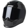 Simpson Casco Moto Integrale Simpson Speed 22.06 Nero Lucido