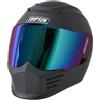 Simpson Casco Moto Integrale Simpson Speed 22.06 Nero Opaco