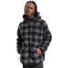 Brandit Teddyfleece Worker Jacket, Uomo, Black/Grey, 4XL