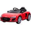 Globo Audi R8 Spider Globo 12V Radiocomandata Rosso
