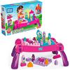MEGA (TG. 30 Pezzi) Mega-900 FFG22 Buildand Imparare da Tavolo, Colore Rosa e Viola,