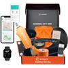 Vorlich Confezione Regalo Running Uomo Donna - 13 Accessori Corsa Essenziali, App Run + Piano 8 Settimane, Cintura Running, Torcia LED, Borraccia - Idea Regalo Runner Maratona