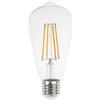 Lampada LED E27 4W a Filamento IP65 ST64 - INFRANGIBILE per Catenarie Colore Bianco Caldo 2.700K