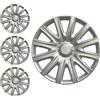SERIE 4 BORCHIE - 4 COPRICERCHI COPPE RUOTA 15 PER FORD FIESTA 08-> TIPO B