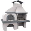 Edilmark Pizza-Party - Barbecue e forno in muratura a legno e carbone