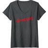Good Girl Whimsical Design Studio Donna BUONA RAGAZZA Maglietta con Collo a V