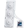 LIAN LI Dissipatore a Liquido Lian Li HydroShift LCD 360mm Bianco