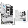 ASUS ROG Strix B860-A Gaming WiFi, Scheda Madre Intel ATX, 14+1+2+1 Fasi di Alimentazione, Slot DDR5, PCIe 5.0, Adatta per PC AI-Advanced, 4 Slot M.2, WiFi 7, AI Networking II, Aura Sync RGB, Bianca