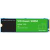 ‎Western Digital WD Green SN350 da 2 TB, NVMe SSD - Gen3 PCIe, QLC, M.2 2280, con velocità di let