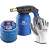 HYTAMA TOOLS Lampada Per Saldare Cannello Accendi Fuoco Kemper + 1 Bombole Gas Butano Sicuro + 1 Guanti Omaggio
