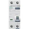 SIEMENS INTERRUPTOR DIFERENCIAL 5SV, 70MM, CLASE AC, 2 POLOS, 25A, 300MA