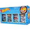 Hot Wheels - Set esclusivo da 50 macchinine, mega confezione firmata collezione, ogni veicolo imbustato singolarmente e con decorazioni autentiche, giocattolo per bambini, 3+ anni, CGN22