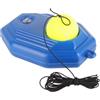 Agatige Base Per Allenatore di Tennis, Set di Allenatore Per Base Posteriore Per Pallina da Tennis Corda Elastica in Gomma Palla da Rimbalzo Per Allenatore di Tennis Base di Alimentazione Resistente Per La Pr