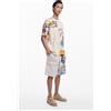 Desigual Bermuda cargo postales