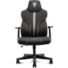 STINGER GAMING Woxter Stinger Station Alien Titanium - Sedia da gaming da ufficio (Gamer, asse in acciaio, sollevamento a pistone, tessuto traspirante, ergonomico, braccioli, altezza regolabile