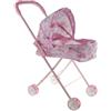 Rosa Baby Doll Passeggino Trolley Nursery Room Mobili Articoli per bambini