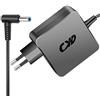 CYD 45W Caricabatteria Notebook Adattatore PC Portatile Alimentatore per Hp-Spectre X360 15 Stream 11 13 14 Elitebook Folio 1040 G2 G3 Split 13 Pavilion-X360 M3 Touchsmart 15 13 M6 250 255 G4 G5 455