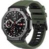SenMore Cinturino Compatibile con Amazfit T-Rex 3, Ajustable Sportivo in Morbido Silicone Cinturino per Amazfit T-Rex 3.(No host)