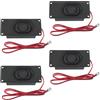 HUAREW Altoparlante 3 Watt 8 Ohm Altoparlante 3w 8ohm Interfaccia JST-PH2.0 per Scheda Madre Arduino Progetti elettronici Fai da Te e Monitor TV LCD (4 Pezzi)