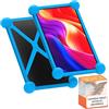 Sovica Custodia tablet 10 pollici universale silicone valida per tutti i tablet pc da 10 presenti sul mercato (Blu)