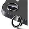 Lutree per iPhone 16e/ iPhone 17e Pellicola Protettiva Fotocamera, Durezza 9H Lenti Individuali Protezione Schermo, Anello in Metallo + Vetro Temperato, HD Anti-Graffio -Nero