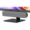 ADELGO Altoparlanti PC, Casse PC Usb per Desktop, Laptop, Altoparlante Speakers Soundbar Portatile con Design a Clip per Monitor, Plug and Play