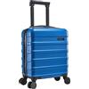 Cabin Max Anode 45x36x20 cm Valigia per bagaglio a mano - leggera, trolley, guscio rigido, 4 ruote, (Easyjet 45 x 36 x 20 cm 30L Blu Egeo)