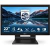 Philips Monitor 21,5" ( LED Full HD 1080p 60Hz ) B LINE SmoothTouch Black