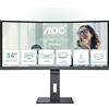 AOC CU34P3CV Monitor curvo VA da 34 WQHD