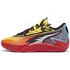PUMA Scarpe da basket Scoot Zeros II Caution unisex, Scarpe, Rickie Arancione/Speed Giallo, 46