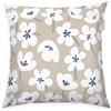 TOM TAILOR Herding TOM TAILOR Copricuscino Renforcé, 40x40 cm, 100% Cotone/Renforcé, Con Cerniera Colorata, FRESH FLOWERS Blu, Beige (Cobalt & Sunny Sand)