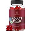 Vitayummy Orsetti Multivitaminici VitaYummy Sapore Fragola per Adulti - Integratore Alimentare in Gomma Vegan - Vitamina A, C, D, B12 e Zinco - Supporta il Sistema Immunitario - Senza Gelatina - 60 Orsetti