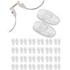 SPORTS WORLD VISION Naselli In Silicone Morbido Di Qualità Premium - Naselli A Pressione A Forma Di A A Goccia O Da Avvitare - 4 Diverse Dimensioni, 11 Mm, 13 Mm, 15 Mm, 17 Mm