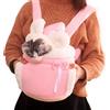 PETCUTE Zaino per Gatti,Morbido Borsa Porta Cane Taglia Piccola,Trasportino a Zaino Gatto in Peluche,Zainetto per Gatti Piccoli con Doppie Tasche,Zaini per Trasporto Cani con Tracolla Allargata