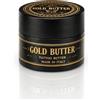 INK PROGRESS Gold Butter - Ink Progress - BURRO TATTOO, 10g, Made in Italy, Formula Naturale per Idratazione e Protezione - crema tatuaggi