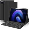 FOGARI Custodia con Tastiera Italiana per Xiaomi Pad 6/6 Pro 11 2023, Compatibile con Xiaomi Pad 6/6 Pro 11, Tastiera Bluetooth Portatile Magnetica Staccabile, Ergonomica Design Sottile Slim Cover, Nero