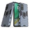 Max Power Digital Cover per Xiaomi Mi 10T con Anello, Custodia Supporto Magnetica Rigida Resistente Antiurto Doppio Strato Protettiva Calamita Bumper Case (Xiaomi Mi 10T, Blu Navy)