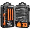 JOREST 117 in 1 Cacciaviti Precisione Set, Professionali Mini Magnetici kit di Riparazione con Torx Bits, per PC, iphone, Laptop, Occhiali, Orologio, Switch, PS4, PS5, Xbox, Elettronica