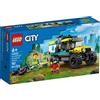 LEGO 40582 City 4x4 Fuoristrada Ambulanza Rescue Limited Edition 2023 Set 6+ 162 Pezzi Con Freddo Fuoristrada e 3 Minfigures