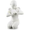 Lladrò LLADRO' Figurina Angelo Cuore Celestiale 29x20cm Porcellana