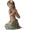 Lladrò LLADRO' Figurina Bimba Brezza Del Pacifico 20x13cm Porcellana