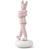 Lladrò LLADRO' Scultura Embraced Pink 57x25cm Porcellana