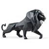 Lladrò LLADRO' Scultura Leone Nero Opaco 25x48cm Porcellana