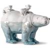 Lladrò LLADRO' Scultura Mamma Orsa e I Suoi Piccoli Underwater 25x39cm Porcellana