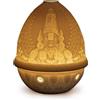Lladrò LLADRO' Litofania Lord Balaji 12x9cm Porcellana