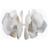 Lladrò LLADRO' Nightbloom Applique Muro Bianco 29x47cm Porcellana