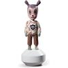 Lladrò LLADRO' Scultura The Guest By Gary Baseman Modello Piccolo Serie Numerate 30x11cm Porcellana