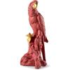 Lladrò LLADRO' Pappagallo Ara Rosso Serie Limitata 45x22cm Porcellana