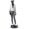 Lladrò LLADRO' Figura Donna Pantera 42x10cm Porcellana